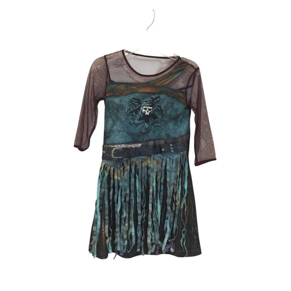 Disney Store The Descendants 2 UMA Size 7/8 Distressed Tuxedo Jacket & Dress Set - Picture 3 of 7